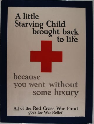 Item #25365 A Little Starving Child Brought Back To Life Because You Went Without Some Luxury :...