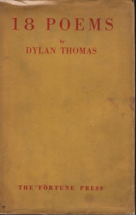 Item #2864 18 Poems. Dylan Thomas
