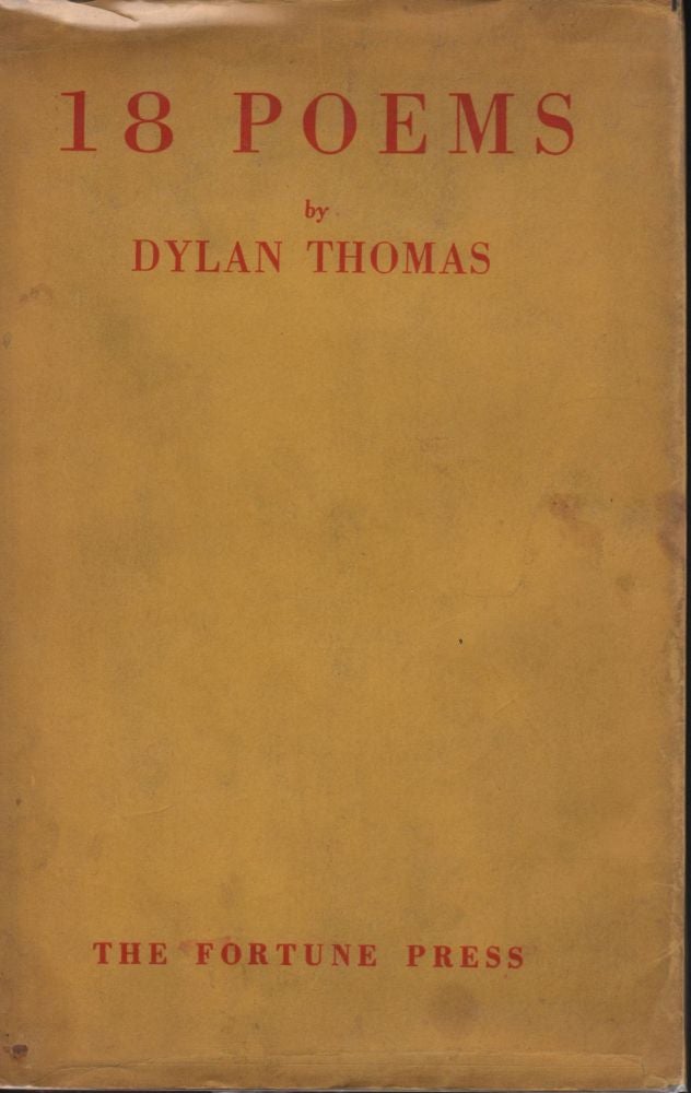 Item #2864 18 Poems. Dylan Thomas.