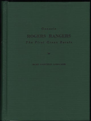 Item #9000553 Genesis; Rogers Rangers; The First Green Berets;the Corps & The Revivals April 6,...