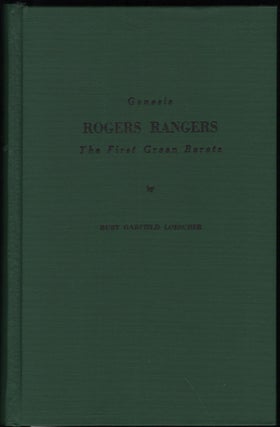 Item #9000553 Genesis; Rogers Rangers; The First Green Berets;the Corps & The Revivals April 6,...