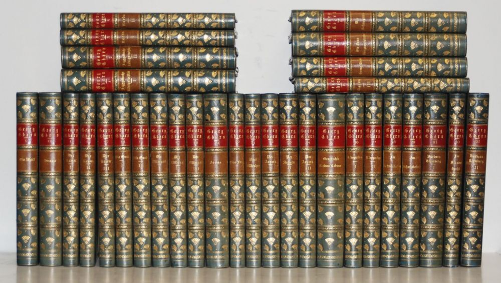 Gesammelte Werke. 32 Volumes | Georg Ebers | 1st