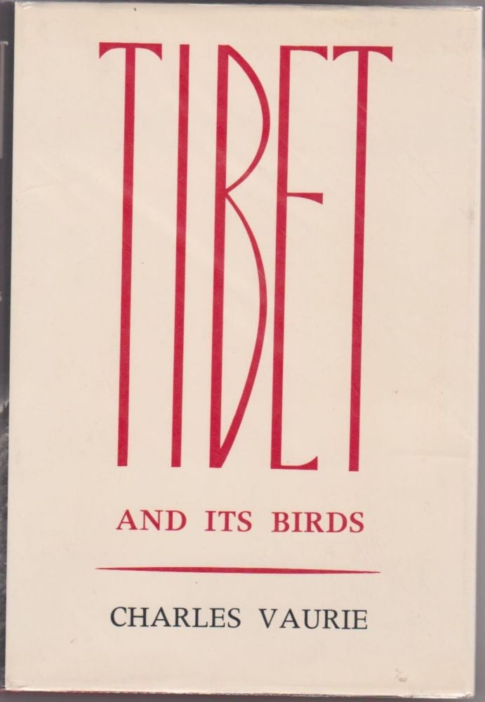 Item #9002173 Tibet And Its Birds. Charles Vaurie.