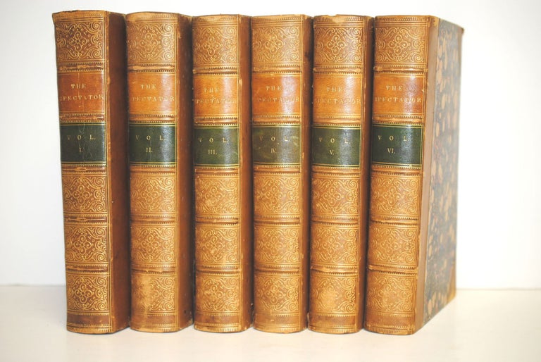 Item #9006105 The Spectator; A New Edition, Carefully Revised, In Six Volumes; With Prefaces Historical And Biographical. Alexander Chalmers.