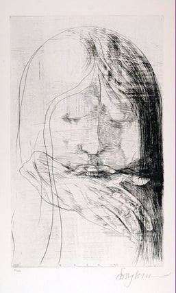 Item #9009502 Lavinia (Print). Leonard Baskin
