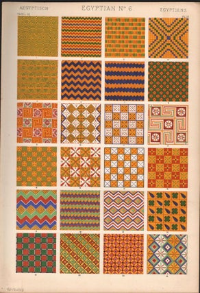Item #9012448 Egyptian No. 6. (PRINT) (GRAMMAR OF ORNAMENT). Owen Jones