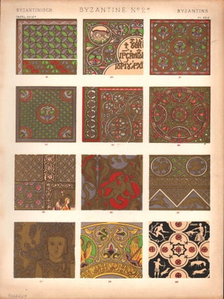 Item #9012469 Byzantine No. 2. (PRINT) (GRAMMAR OF ORNAMENT). Owen Jones