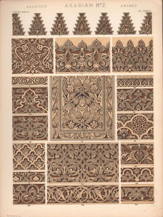 Item #9012472 Arabian No. 2. (PRINT) (GRAMMAR OF ORNAMENT). Owen Jones
