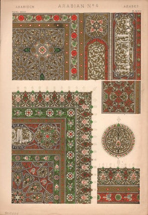 Item #9012474 Arabian No. 4. (PRINT) (GRAMMAR OF ORNAMENT). Owen Jones