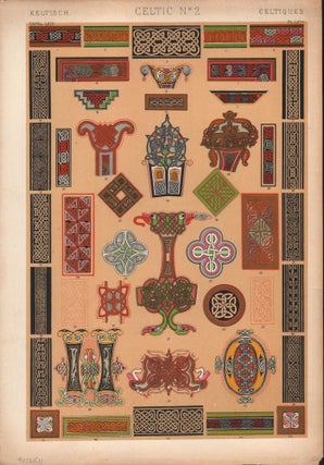Item #9012511 Celtic No. 2. (PRINT) (GRAMMAR OF ORNAMENT). Owen Jones