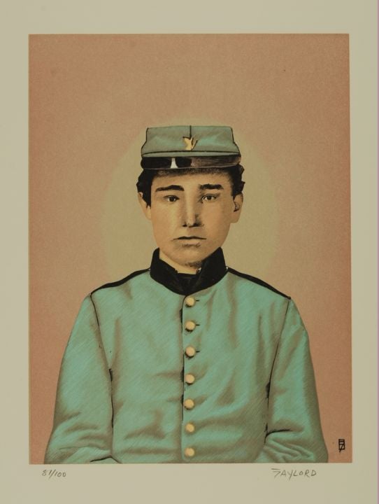 Item #9013929 "Soldier Portrait" (Print). Gaylord Schanilec.