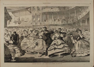 Item #9014259 THE GREAT RUSSIAN BALL AT THE ACADEMY OF MUSIC, NOVEMBER 5, 1863 (Print). Winslow...