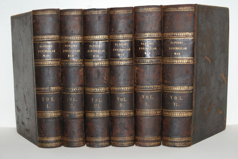 Item #9016557 History of the War in the Peninsula and in the South of France, from the Year 1807 to the Year 1914. Seven Volumes.; To which is prefixed A Reply to Lord Strangford's Observations; also, A Reply to Various Opponents; together with Observations Illustrating Sir J. Moore's Campaigns. W. F. P. Napier.