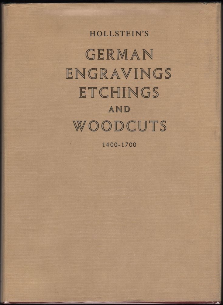 Item #9016670 Hollstein's German Engravings, Etchings and Woodcuts, 1400-1700; Volume XVIII (Philipp Kilian (continued) to Wolfgang Kilian). F. W. H. Hollstein.