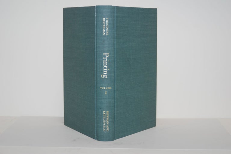 Item #9016747 Printing, Book Collecting and Illustrated Books. A Bibliography of Bibliographies. The Besterman World Bibliographies Complete in 25 volumes. Theodore Besterman.