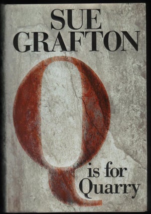Item #9018156 "Q" is for Quarry. Sue Grafton
