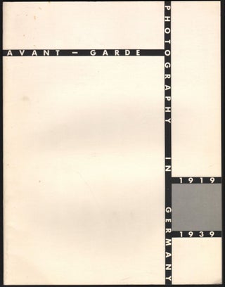 Item #9018343 Avant-Garde Photography in Germany, 1919-1039. Van Deren Coke, introduction