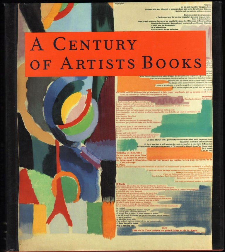 Item #9019108 A Century of Artists Books. Riva Castleman.