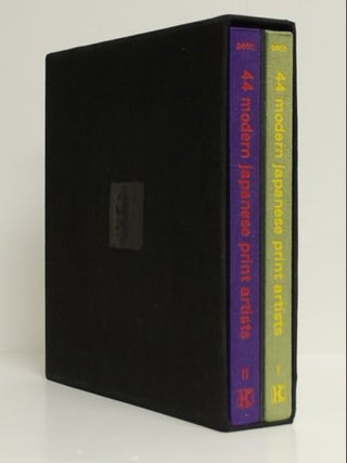 Item #9019168 44 Modern Japanese Print Artists, 2 volumes with descriptive list of plates. Gaston...