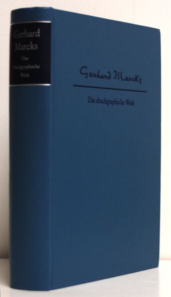 Item #9019333 Gerhard Marcks; Das Druckgraphische Werk. Bearbeitet von Kurt Lammek, Herausgegeben von der Gerhard Marcks-Stiftung Bremen.