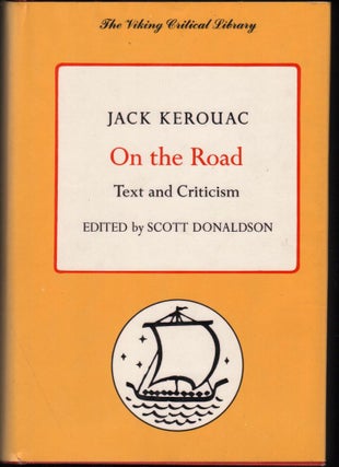 Item #9020206 On the Road; Text and Criticism. Jack Kerouac