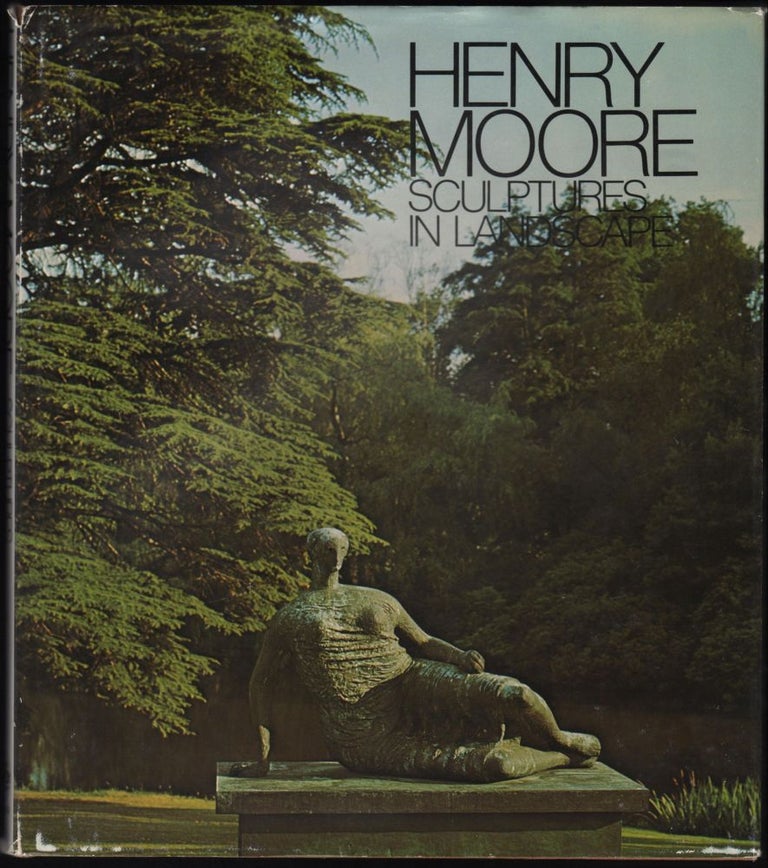 Item #9020368 Sculptures in Landscape. Henry Moore.