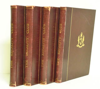 Item #9020625 The Regality Club. 4 volumes