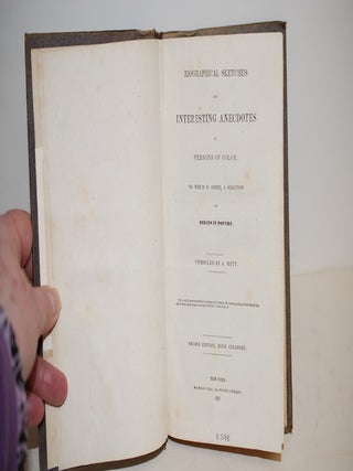 Mott's Biographical Sketches and Interesting Anecdotes of Persons of Color, to which is. A. Mott.