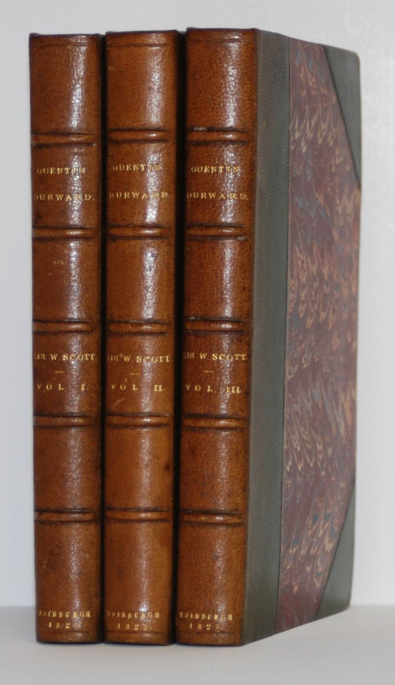 Item #9022103 Quentin Durward. 3 Volumes. Sir Walter Scott.