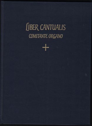 Item #9026697 Liber Cantualis, Comitante Organo Accompagnement du Chant Gregorien des Pieces du...