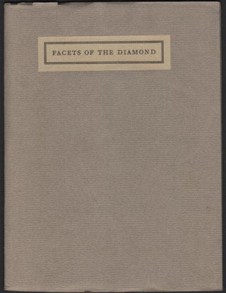Item #9026701 Facets Of The Diamond; A Poem. Robert Thomas Reilly