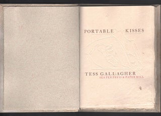 Item #9026919 Portable Kisses. Tess Gallagher