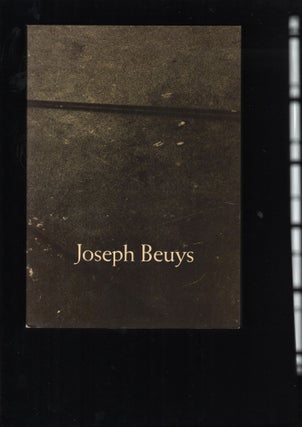 Item #9027385 Joseph Beuys. Caroline Tisdall