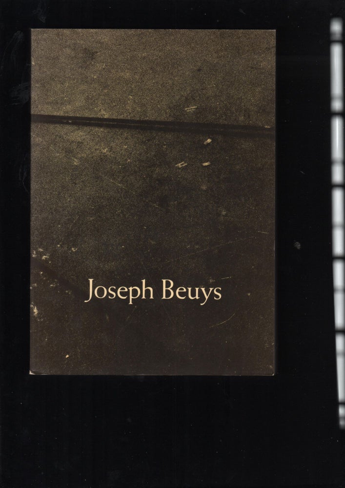 Item #9027385 Joseph Beuys. Caroline Tisdall.