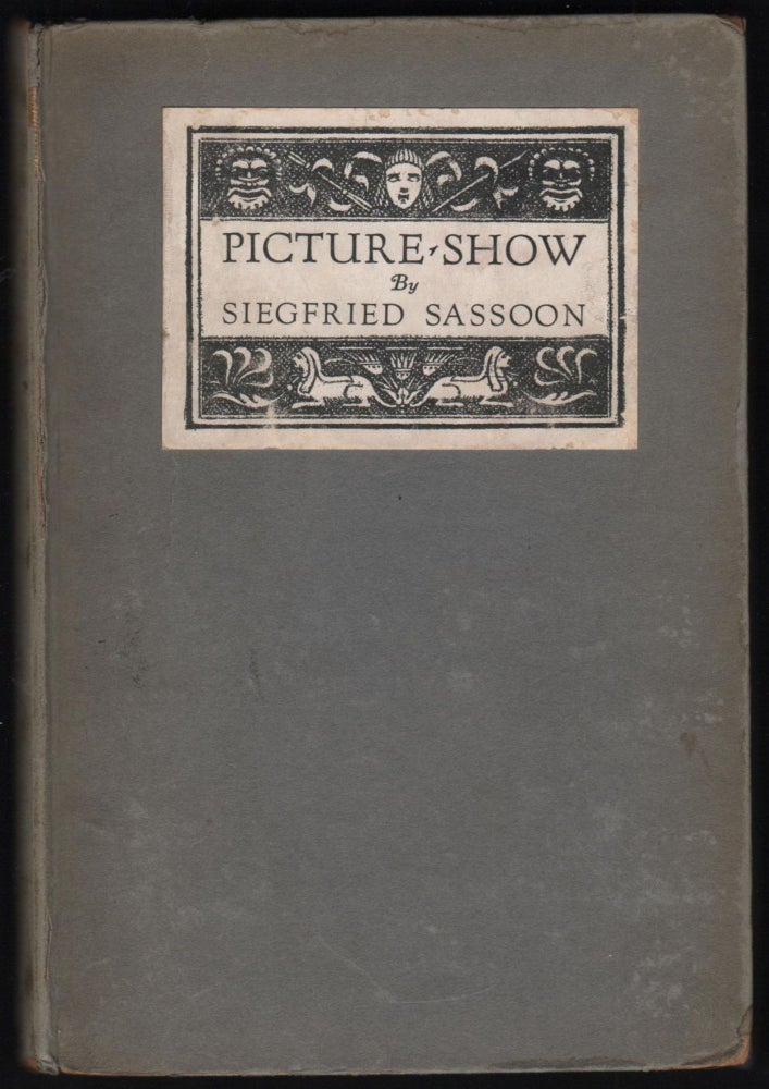 Item #9027387 Picture Show. Siegfried Sassoon.