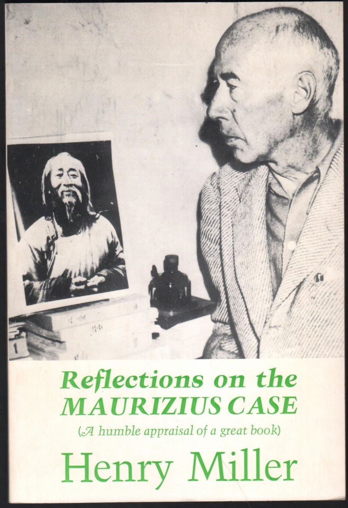 Item #9027754 Reflections on the Maurizius Case (A Humble Appraisal of a Great Book). Henry Miller.