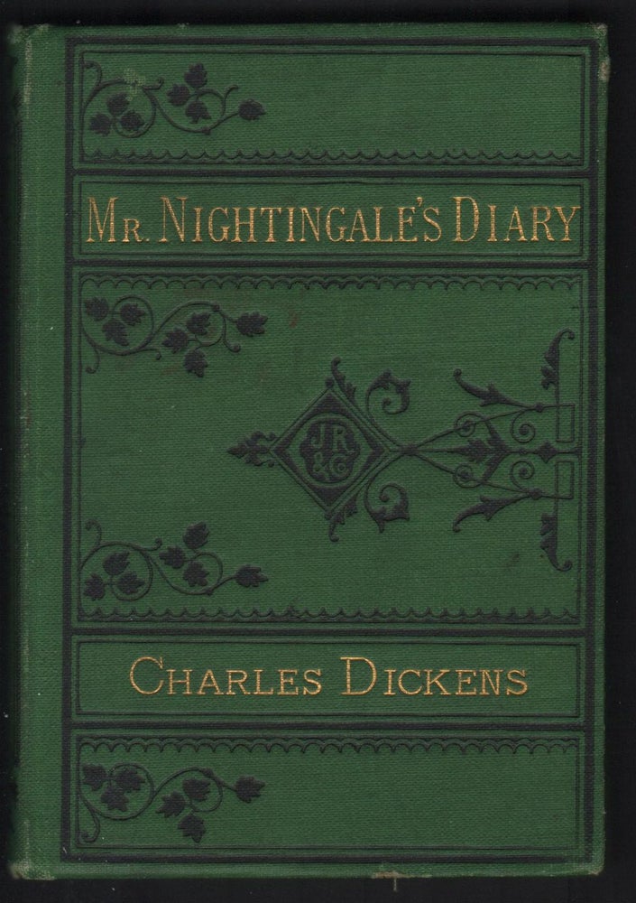 Item #9027957 Mr. Nightingale's Diary; A Farce in One Act. Charles Dickens.