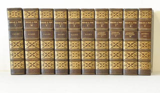 Item #9028032 The Works of Edgar Allan Poe. Ten volumes complete. Edgar Allan Poe