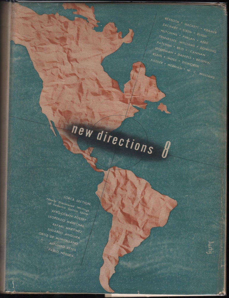 Item #9028071 New Directions; 1944, number eight; an annual exhibition gallery of divergent literary trends. James Laughlin.