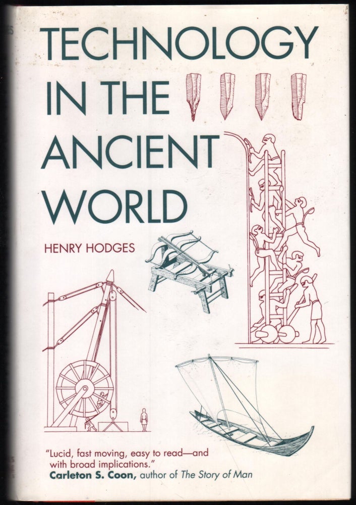 Item #9028709 Technology in the Ancient World. Henry Hodges.
