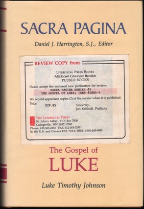 Item #9028721 The Gospel of Luke. Luke Timothy Johnson