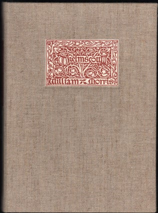 Item #9028875 William Morris: Master-Printer; A Lecture Given on the Evening of November 27, 1896...