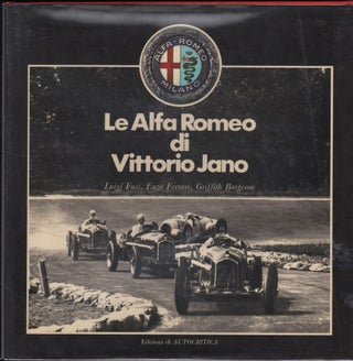 Item #9028958 Le Alfa Romeo. Vittorio Jano