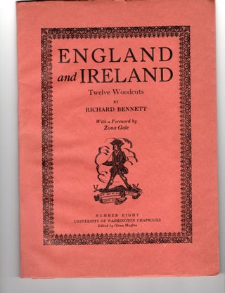 Item #9030204 England And Ireland; Twelve Woodcuts. Richard Bennett