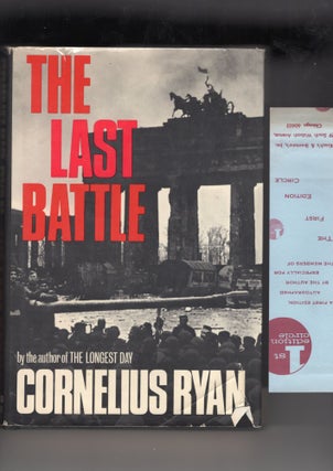 Item #9030717 The Last Battle. Cornelius Ryan
