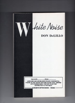 Item #9030912 White Noise. Don DeLillo