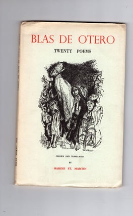 Item #9030946 Twenty Poems. Blas de Otero, Hardie St. Martin
