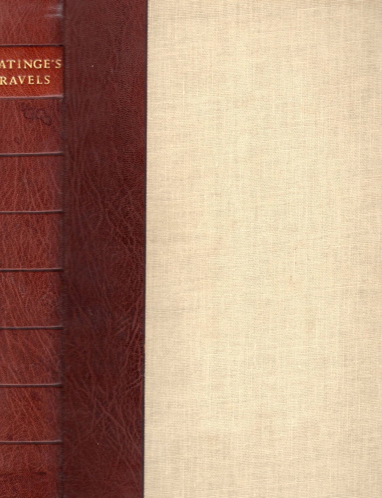 Item #9032831 Travels iin Europe and Africa by Colonel Keatinge: ... Comprising a Journey Through France, Spain, and Portugal, to Morocco with A partivular Account of that Empire and A Second Tour Through France in 1814. Two volumes bound as one. Colonel Ketinge.