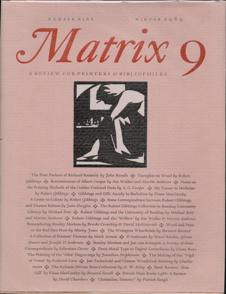 Item #9033041 Matrix 9. John and Rosalind Randle.