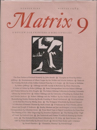 Matrix 9. John and Rosalind Randle.